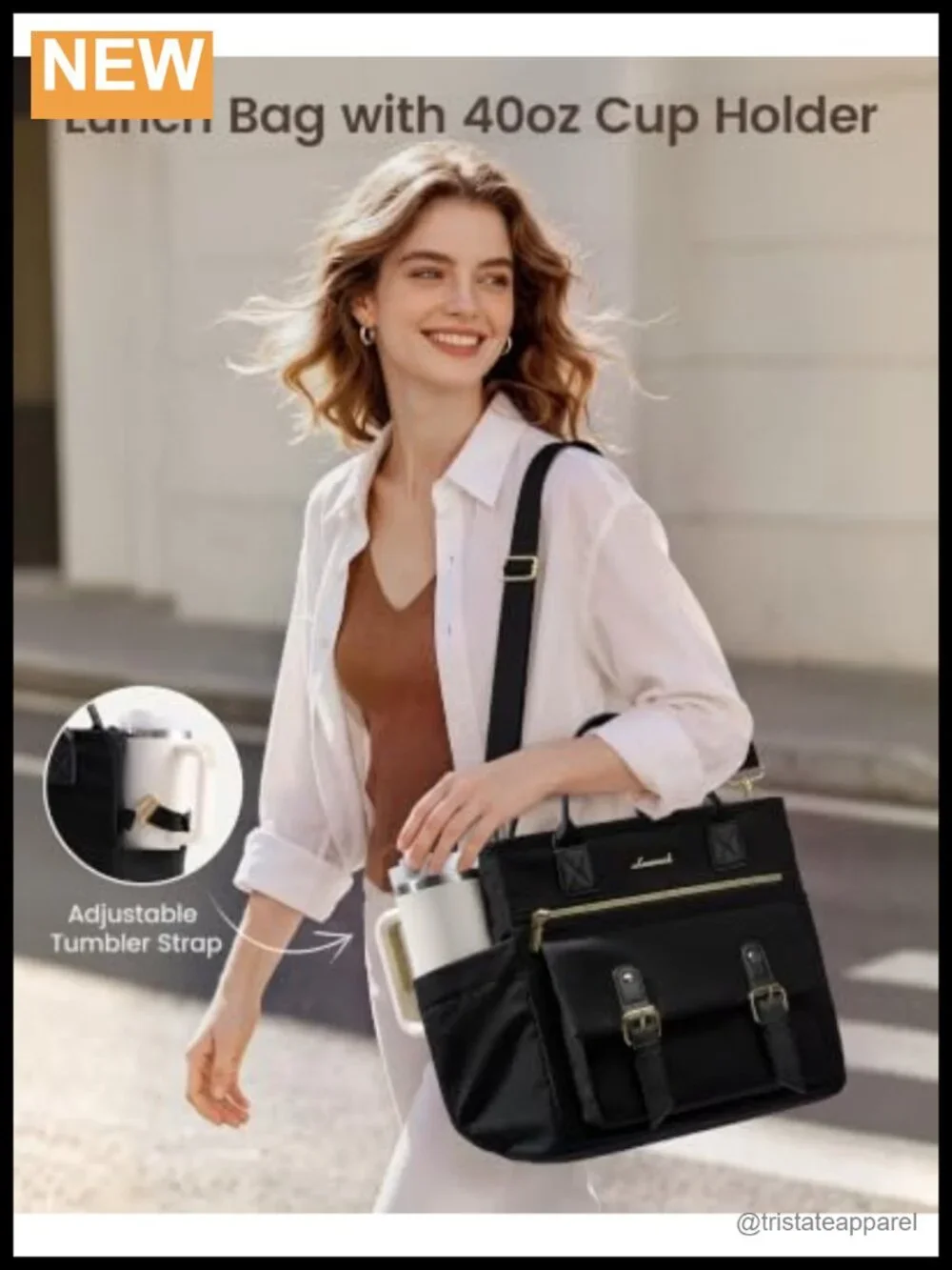 Insulated Lunch Bag Large Capacity Leakproof Thermal Work Tote
